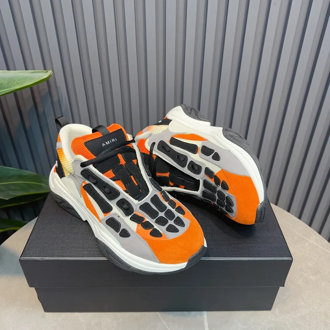 Men's shoes 💰740💰 AMIRI AMIRI fashion brand hot sale 🔥 Available all year round ✅ Official website synchronization Imported fabrics 1⃣️ vs 1⃣️ replica, original factory special original sole, 38-45 (38.45. Non-refundable)